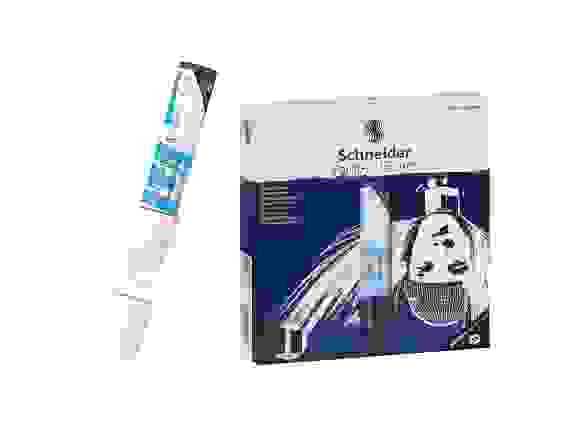 Маркер акриловый Schneider "Paint-It 330" 15мм, прямоугольный, белый