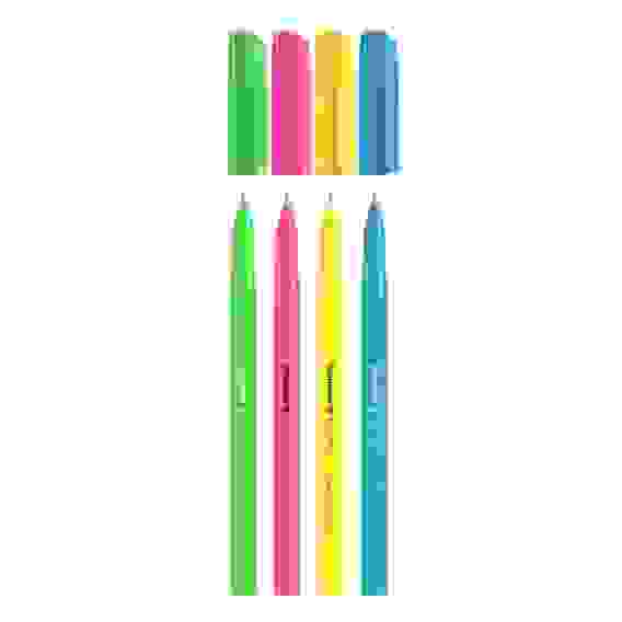 Ручка шариковая Schneider "Tops 505 F Candy" синяя, 0,8мм, корпус неон ассорти