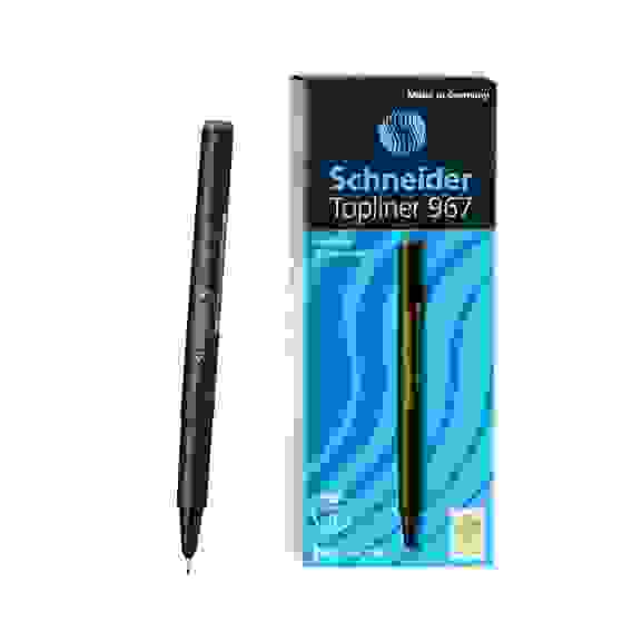 Ручка Schneider "Topliner 967" капиллярная, зеленая, 0.4мм