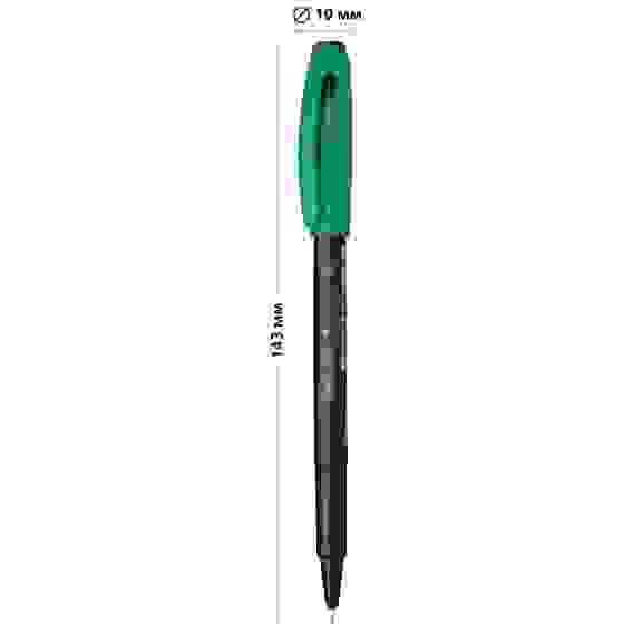 Ручка Schneider "Topliner 967" капиллярная, зеленая, 0.4мм