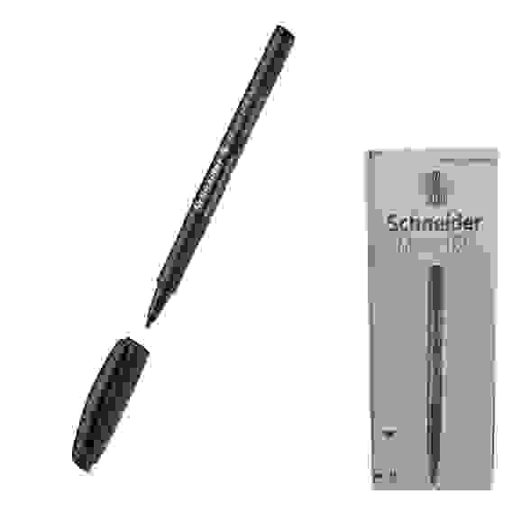 Маркер перманентный Schneider "Maxx 166" черный, пулевидный, 1мм