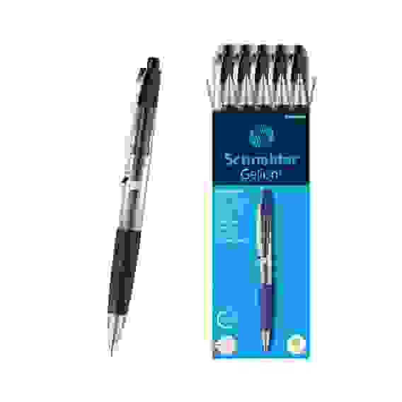 Ручка гелевая автоматическая Schneider "Gelion+" черная, 0,7мм