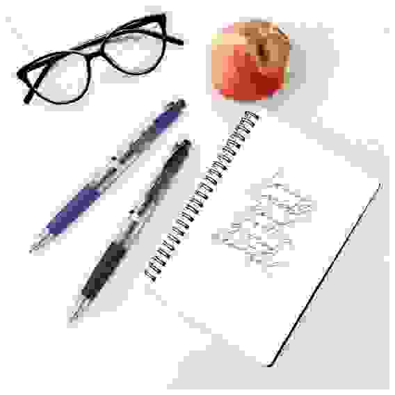 Ручка гелевая автоматическая Schneider "Gelion+" черная, 0,7мм