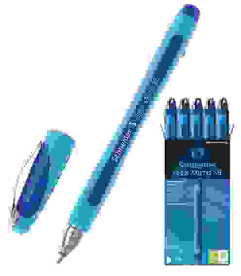 Ручка Schneider "Slider Memo XB" шариковая, синяя, 1.4мм, грип