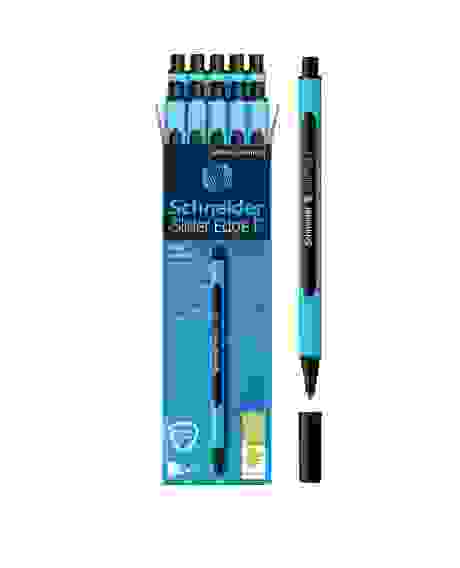 Ручка Schneider "Slider Edge F" шариковая, черная, 0.8мм, трехгранная, одноразовая