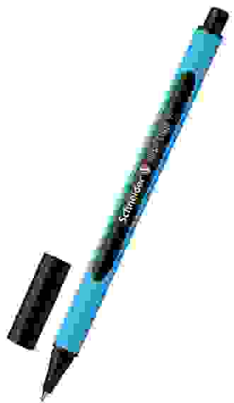 Ручка Schneider "Slider Edge F" шариковая, черная, 0.8мм, трехгранная, одноразовая