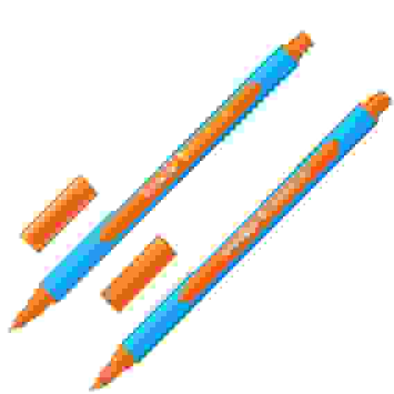 Ручка шариковая Schneider "Slider Edge XB" оранжевая, 1,4мм, трехгранная