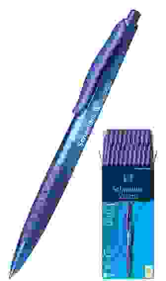 Ручка Schneider "Suprimo" шариковая автоматическая, синяя, 1.0мм, грип