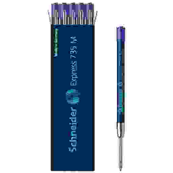 Стержень Schneider "Express 735" шариковый синий,М 1.0мм, 98мм