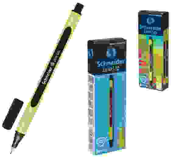 Ручка Schneider "Line-Up" капиллярная, черный сапфир, 0.4мм