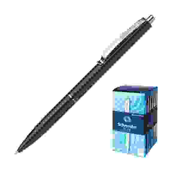 Ручка Schneider "K15" шариковая автоматическая, синяя, корпус ассорти, 1.0мм, ш/к