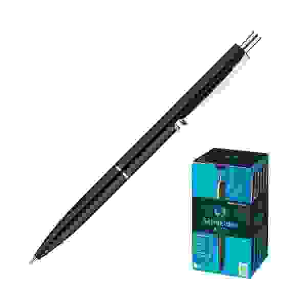 Ручка Schneider "K15" шариковая автоматическая, черная, корпус черный, 1.0мм, штрих-код на корпусе