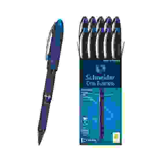 Роллер Schneider "One Business" синий, 0.6мм, одноразовый