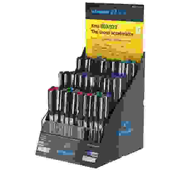 Роллер Schneider "Xtra 803/823" ассорти, 0.5мм, одноразовый, дисплей