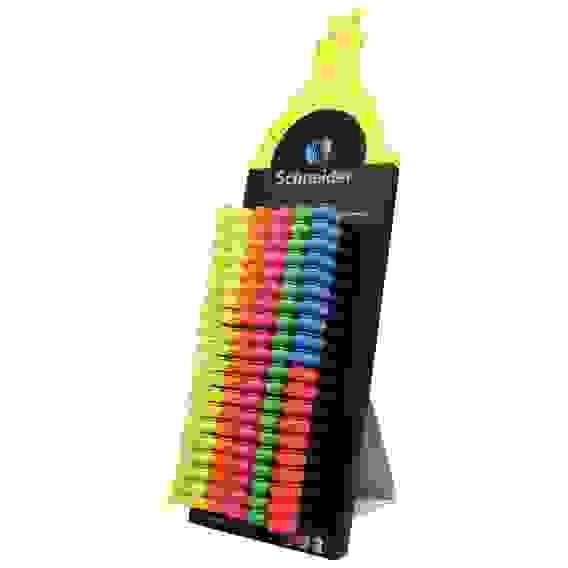 Текстовыделитель Schneider "Job", дисплей, толщина линии 1-5мм, ассорти