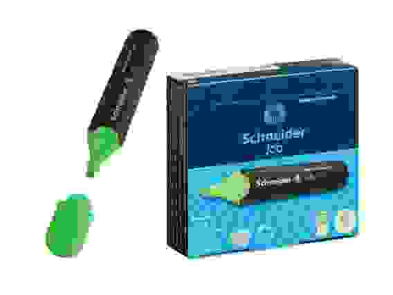 Текстовыделитель Schneider "Job" зеленый, толщина линии 1-5мм