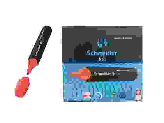 Текстовыделитель Schneider "Job" коралловый, толщина линии 1-5мм