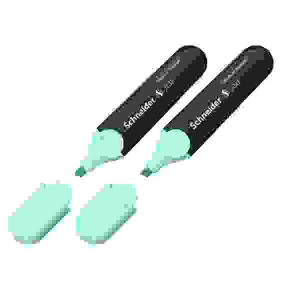Текстовыделитель Schneider "Job" пастельный мятный, толщина линии 1-5мм