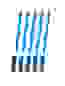 Комплект Ручка 5 шт Schneider "Tops 505 F" шариковая, синяя, 0,8мм, голубой корпус