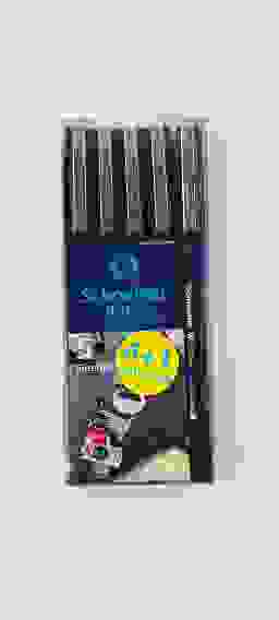 Набор капилярных ручек Schneider "Pictus" 5 штук (черн 02,05; син зел красн 05)