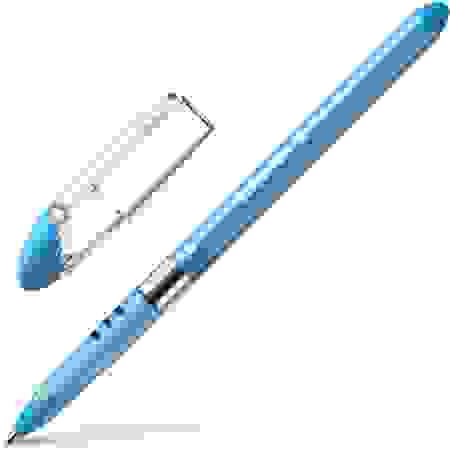 Ручка шариковая Schneider "Slider Basic" голубая, 1,4мм, грип