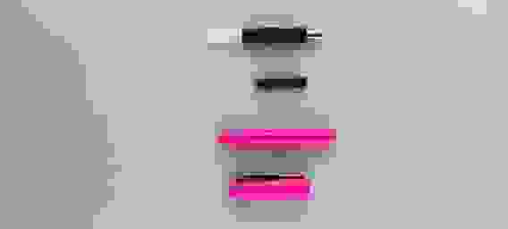 Ручка перьевая Schneider "Wavy A" грип, розовый корпус, европодвес