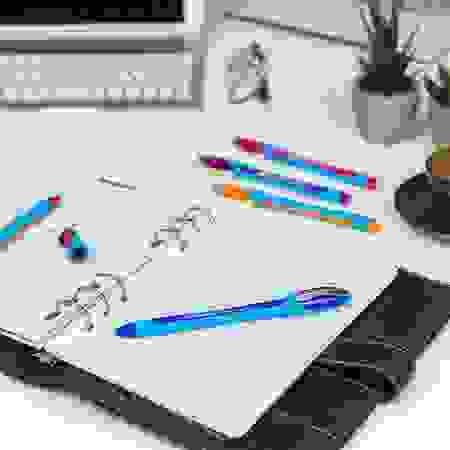 Ручка шариковая Schneider "Slider Memo XB" синяя, 1,4мм, блистер