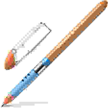 Ручка шариковая Schneider "Slider Basic" оранжевая, 1,4мм, грип