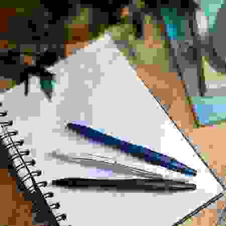 Ручка шариковая автоматическая Schneider "Reco" синяя, 1,0мм, корпус белый