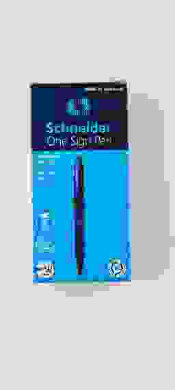 Ручка-роллер Schneider "One Sign Pen" синяя, 1 мм, одноразовая