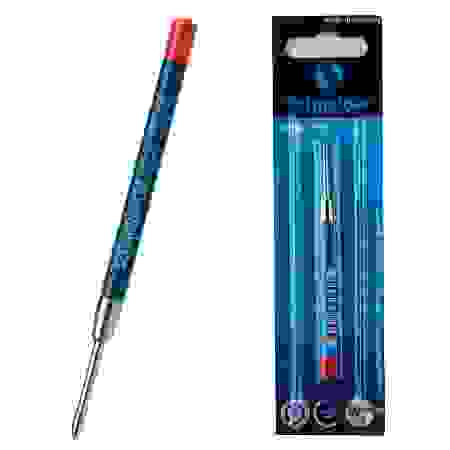 Стержень шариковый объемный Schneider "Slider 755 XB" красный, 1,4мм, блистер