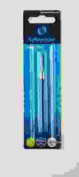 Стержень шариковый объемный Schneider "Slider 755 M" синий, 1,0мм, блистер